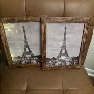 Rustic Brown Picture Frame Set